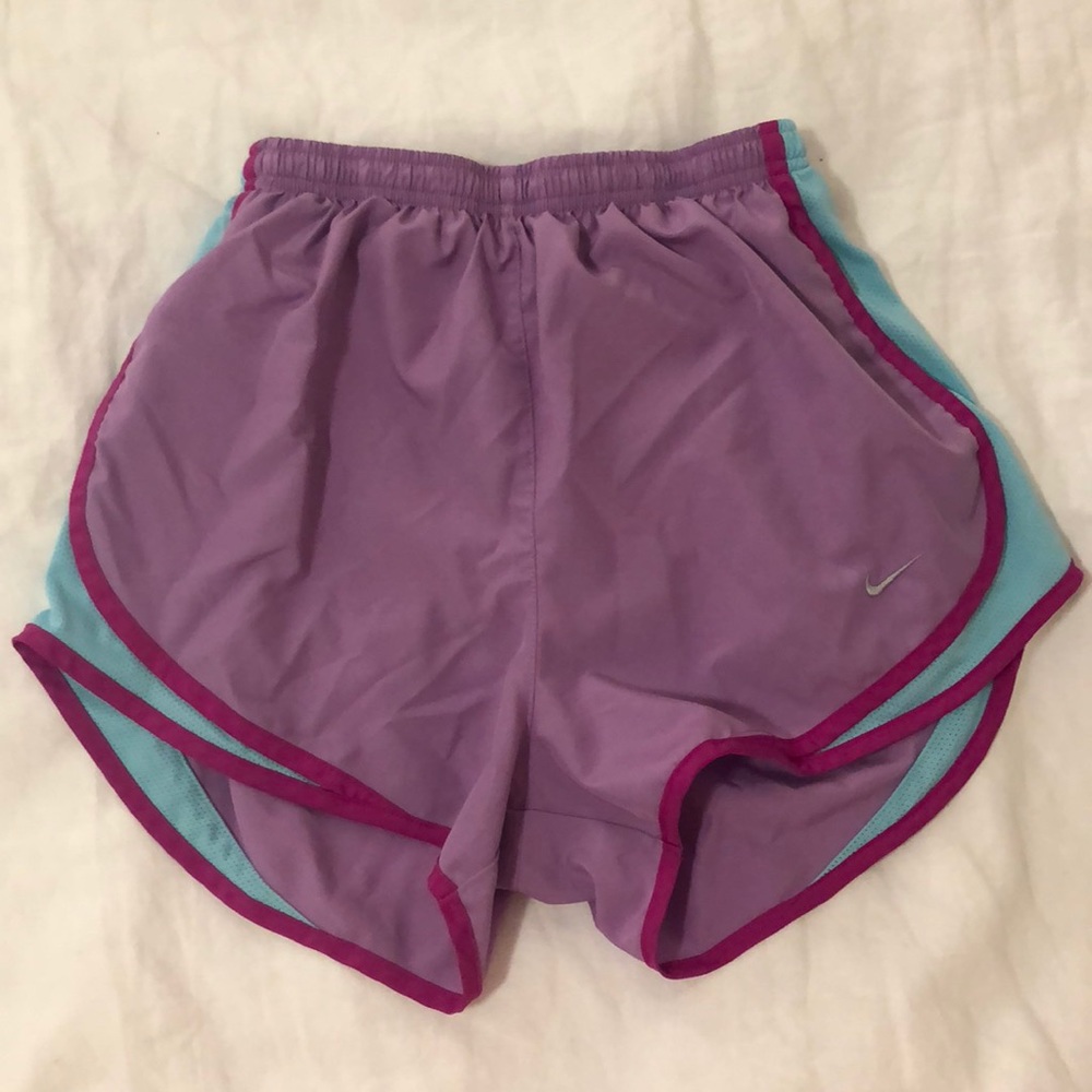 Purple Nike Running Shorts